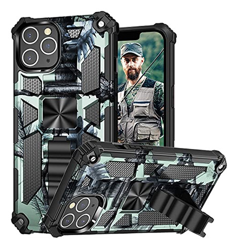 Yvpwt Para iPhone 13 Pro Caso Militar Grad B099j7hxzk_310324