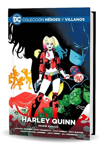 Dc Colección Héroes Y Villanos Harley Quinn Morir Riendo