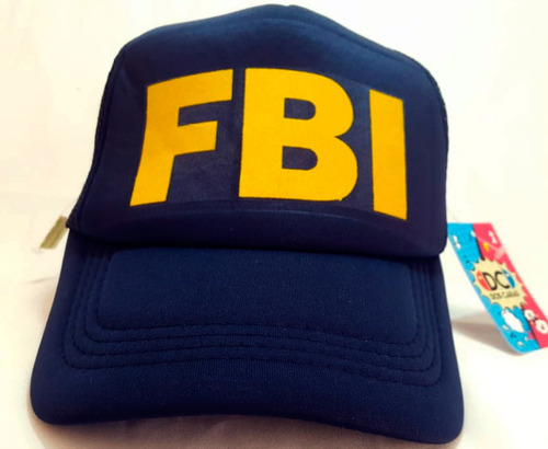 Gorra Trucker Fbi - X Files Serie De Tv Dos Caras