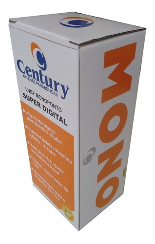 Imagem 2 de 4 de Lnbf Monoponto Century Super Digital Banda C Estendida
