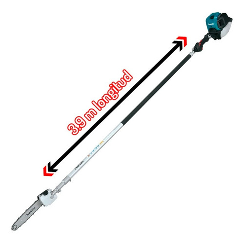 Motosierra Telescópica Makita Ey2650h25h A Gasolina 1.1 Hp