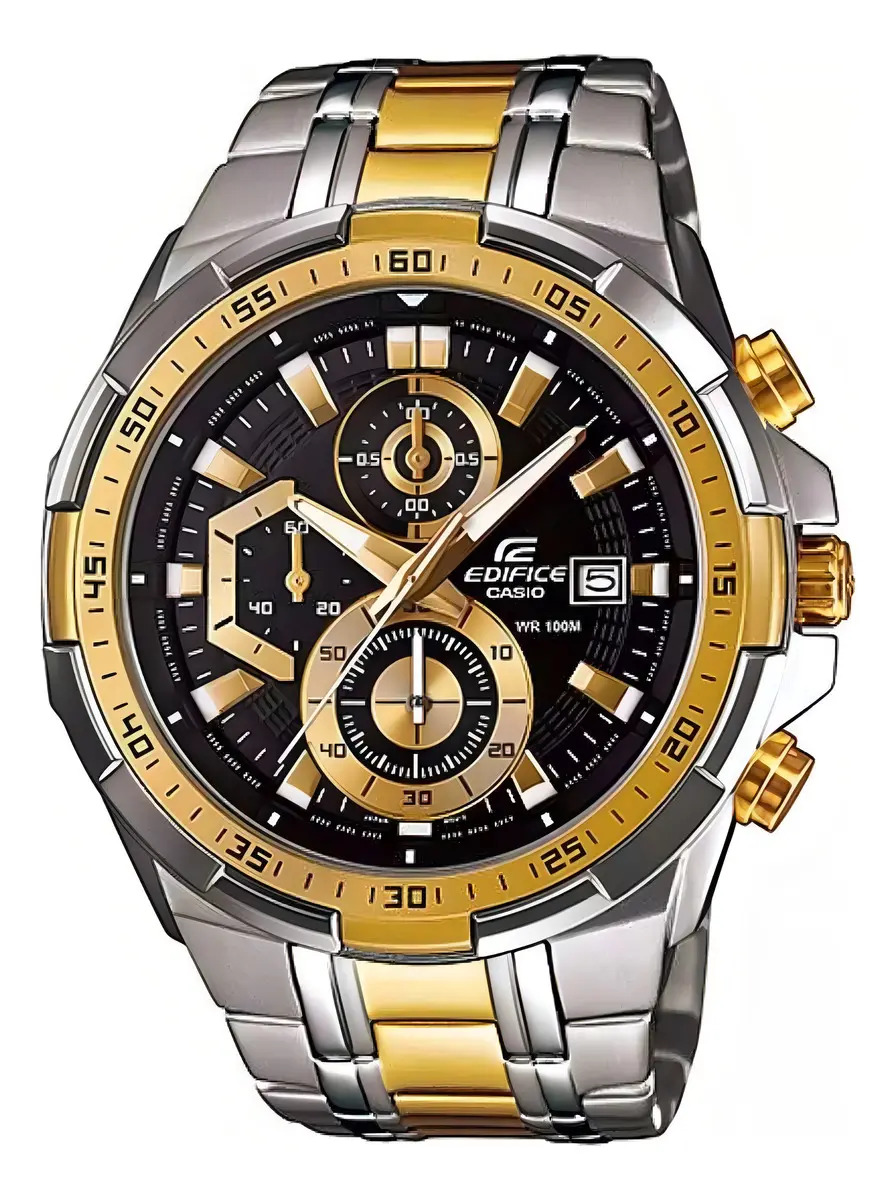 Relógio Casio Masculino Edifice Efr-531d-1a2vudf Completo+nf