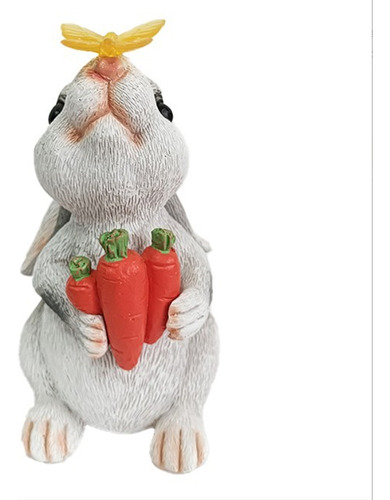 Lámpara Solar De Jardín Con Forma De Conejo, Diseño De Conej