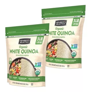 2 Quinoa Orgánica Members Selection 1.36 Kilos Pack