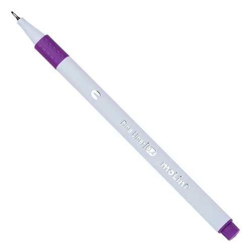 Caneta Fineliner - Molin - Tons De Lilás E Vermelho 6 Cores