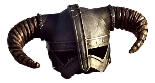 Planos Casco Dovahkiin Vikingo Conan Guerrero Del Caos