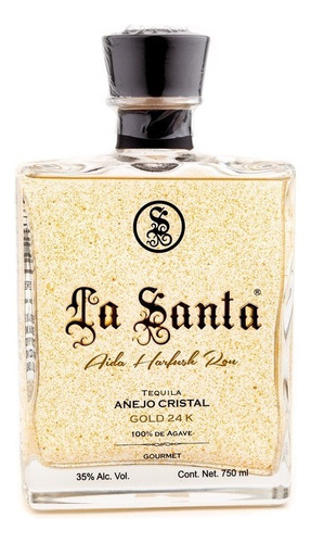 Tequila La Santa Añejo Cristal 750 Ml