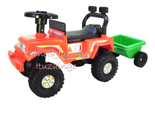 Imagen 4 de 7 de Andarin Caminador Toyota Trailer Porta Juguetes Planeta