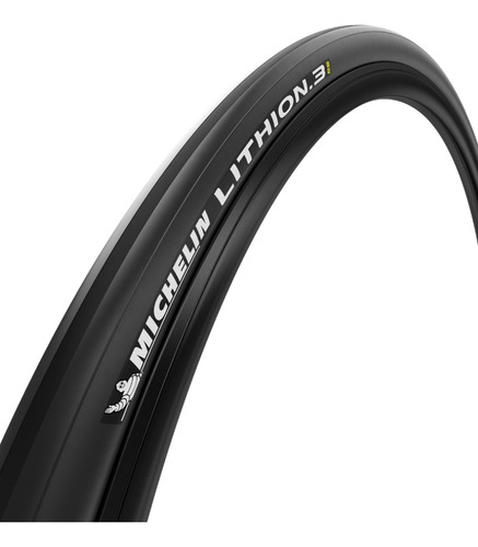 Llanta Michelin 700x25c Lithion 3 Plegable Negra Ruta Color Negro