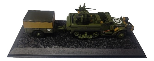 Blindados Tanque Guerra M16 Mgmc & 1-ton Trailer
