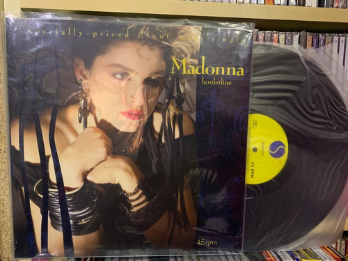 Madonna Lp Borderline Usa 1984 Import