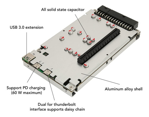 Gpu Externo Para Jhl7440, Muelle De Tarjeta Gráfica Externa,
