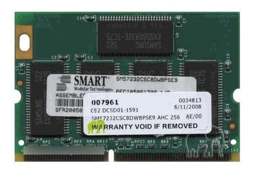 Memoria Cisco Mem-npe-400-256mb Para Npe-400 Na Serie 7200