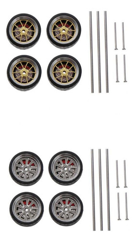 Ruedas De Vehículos A Escala 1/64 Para Modelos De A13 A19