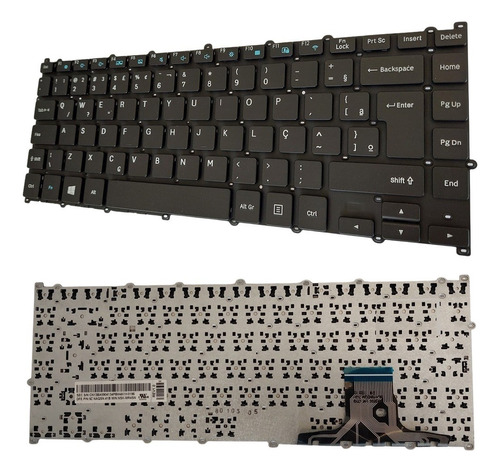 Teclado Para Samsung Np300e4m Expert X22s Np500r4k Nsk-mr4sn