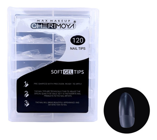 Tips Soft Gel 120 Unidades Cherimoya