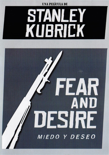 Fear And Desire Miedo Y Deseo Stanley Kubrick Pelicula Dvd
