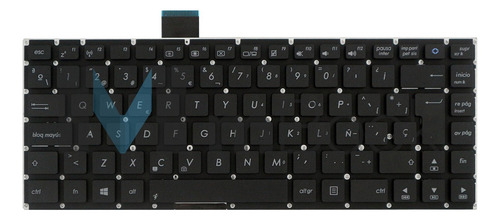 Teclado Asus A451ln F402 F402c X402c Espanhol Cor Conforme Imagens Do Anúncio Idioma