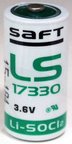 Saft Ls17330 Bateria Pila 3,6v Li-socl2 2100mah 2/3a