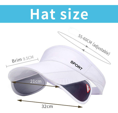 Sombrero De Verano Con Visera Para Mujer, Gorra De Golf