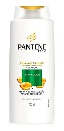 Shampoo Pantene Restauración Pro-v X 700 Ml