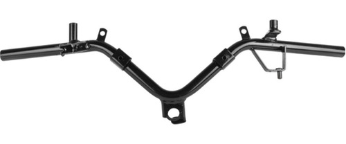 Guidão Guidom Preto Para Honda Biz 125 2006/2010