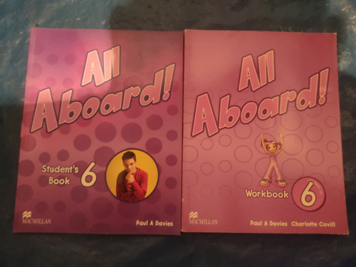 Libro Macmillan All Aboard #6 Student Y Workbook 