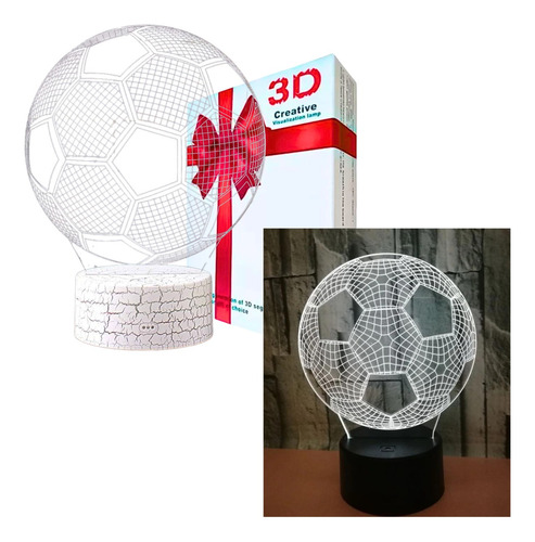 Kit Feliz Día Papá Taza + Reloj Bolsillo + Lámpara 3d Pelota