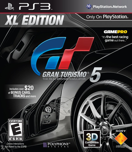 Gran Turismo 5 Ps3 Edición Xl