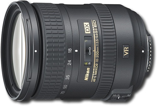 Lente De Zoom Estándar Nikon Af-s Dx Nikkor, 18-200mm