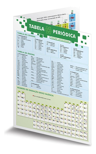 Tabela Periódica Brasileitura, de Big Print. Editora Todolivro Distribuidora Ltda. em português, 2005