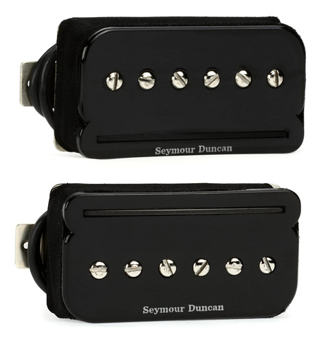 Duncan P-rails Set Negro Electronica Guitarra Electrica