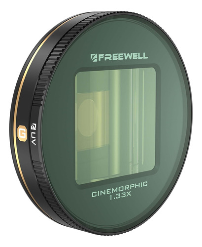 Lente Anamorfica Gold Freewell 1.33x Comp. C/fundas Freewell