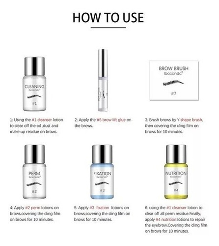 Kit Brow Soap Para Cejas, Laminado De Cejas Efecto Planchado