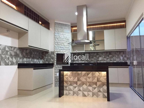 Imagem 1 de 28 de Casa Com 3 Dormitórios À Venda, 130 M² Por R$ 580.000,00 - Parque Residencial Nature I - São José Do Rio Preto/sp - Ca1782