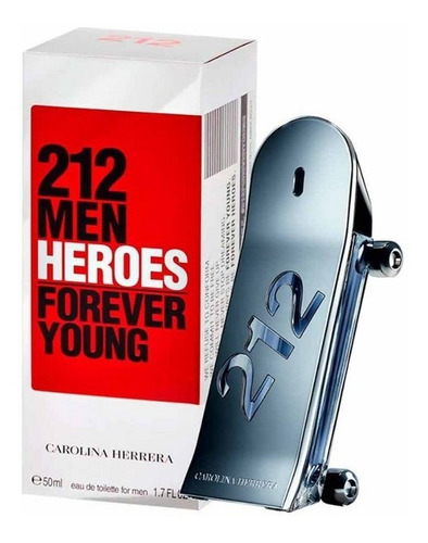 Carolina Herrera 212 Men Heroes Forever Young Edt 50 Ml