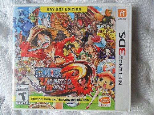 One Piece Unlimited World Red Day One Nintendo 3ds (Usado)