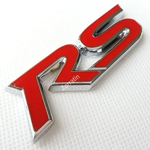 Zorratin Emblema De La Insignia Rs Calcomanía Con El Adhesiv