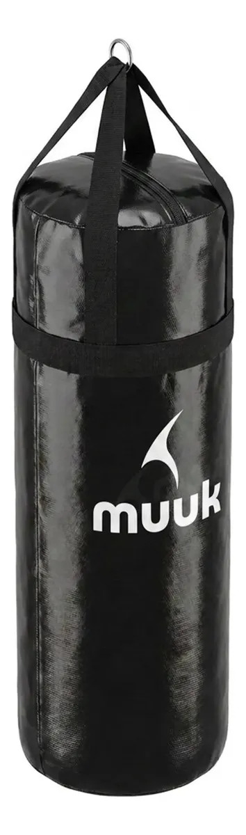 Muuk Costal De Box Saco De Boxeo Profesional 120cm Reforzado Negro