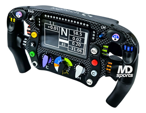Volante Formula 1 Mclaren Mcl60 2023 Colección Escala 1:2