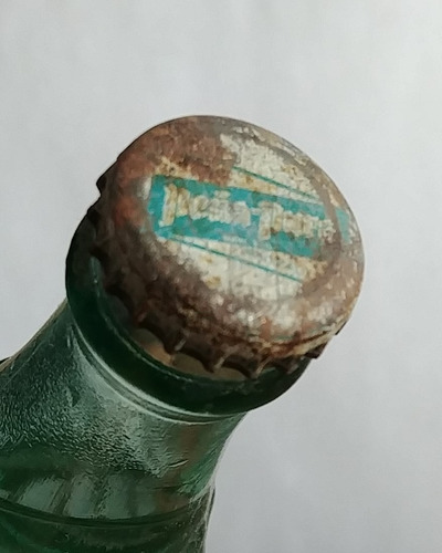 Botella Agua Mineral Peña Pura Vintage Retro De Colección