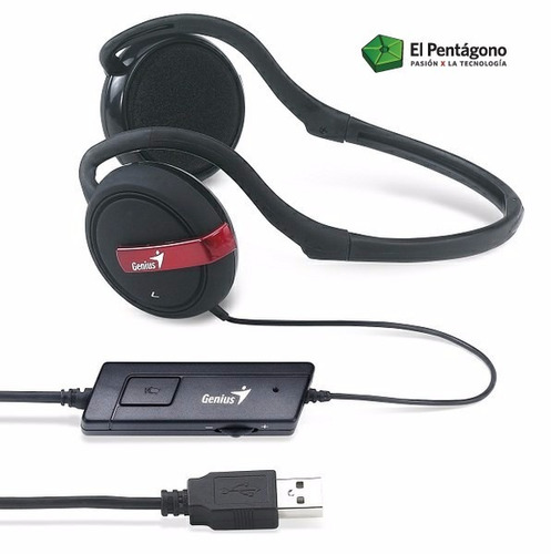 Auriculares Genius Con Microfono Hs 300 U