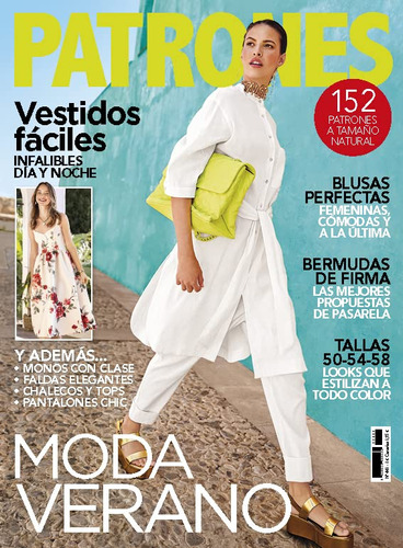 Revista Patrones #446 | Moda Verano Vestidos Infalibles Dia