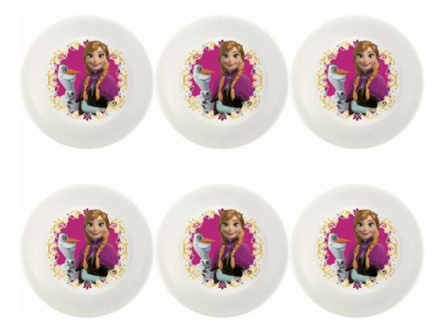 Zak! Designs Juego Para Comer De 3 Piezas Con Olaf Y Sven De
