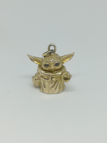 Dije Baby Yoda The Child The Mandalorian Bronce Star Wars 