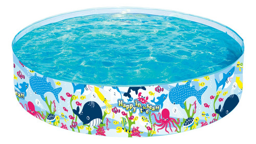 Pileta Redonda Infantil Rígida 226 Lt 120x25 Cm Sun Club