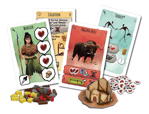 Juego De Mesa Paleo A New Beginning Expansión 2-4 Jugadores