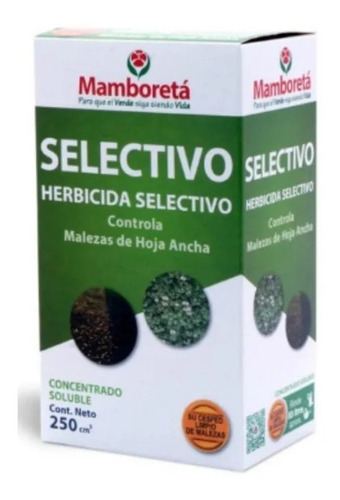 Herbicida Selectivo Elimina Malezas Mamboreta 250 Cm3