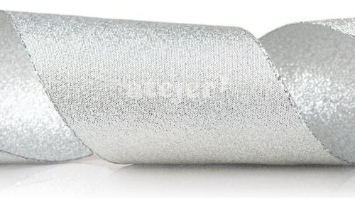 Imagen 6 de 6 de Cinta Navideña Lurex 80mm Cordón De Oro X 10 Mts + Calidad