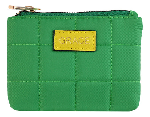 Monedero Para Dama / Sport Casual / Un Compartimento Color Verde - Gr Yyw215